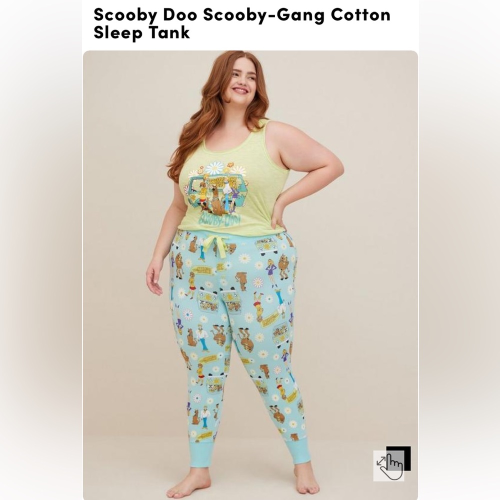 Torrid Scooby Doo Scooby-Gang Cotton
Sleep Leggings & Top PJ Set. Size 3. Set.